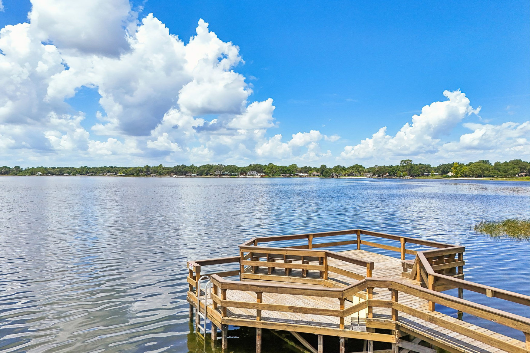 Lake Joanna fishing pier viewing platform